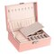 Women Travel Jewelry Organizer Multifunction Necklace Earring Ring Storage Box